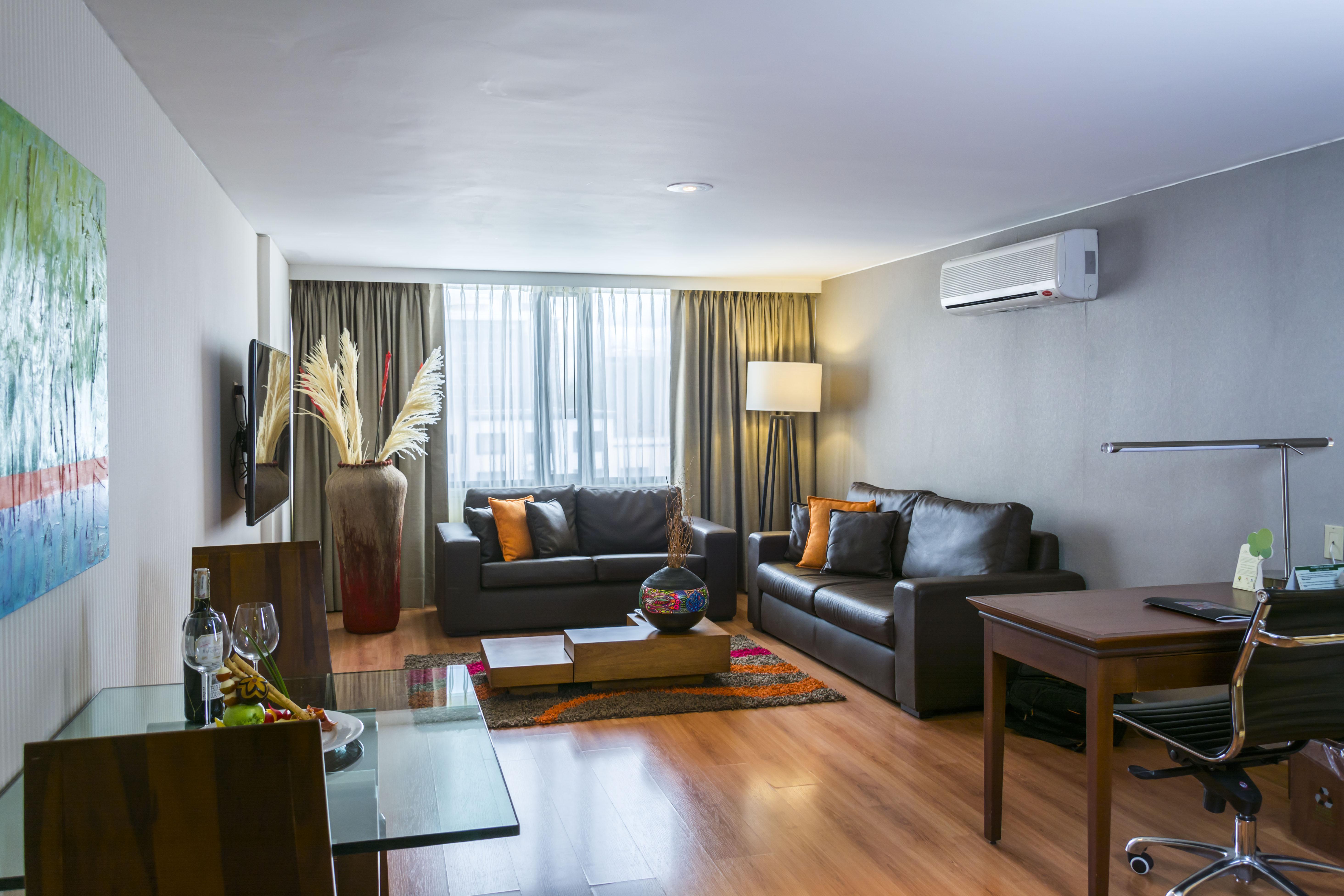 Bogota Plaza Hotel Εξωτερικό φωτογραφία Living room