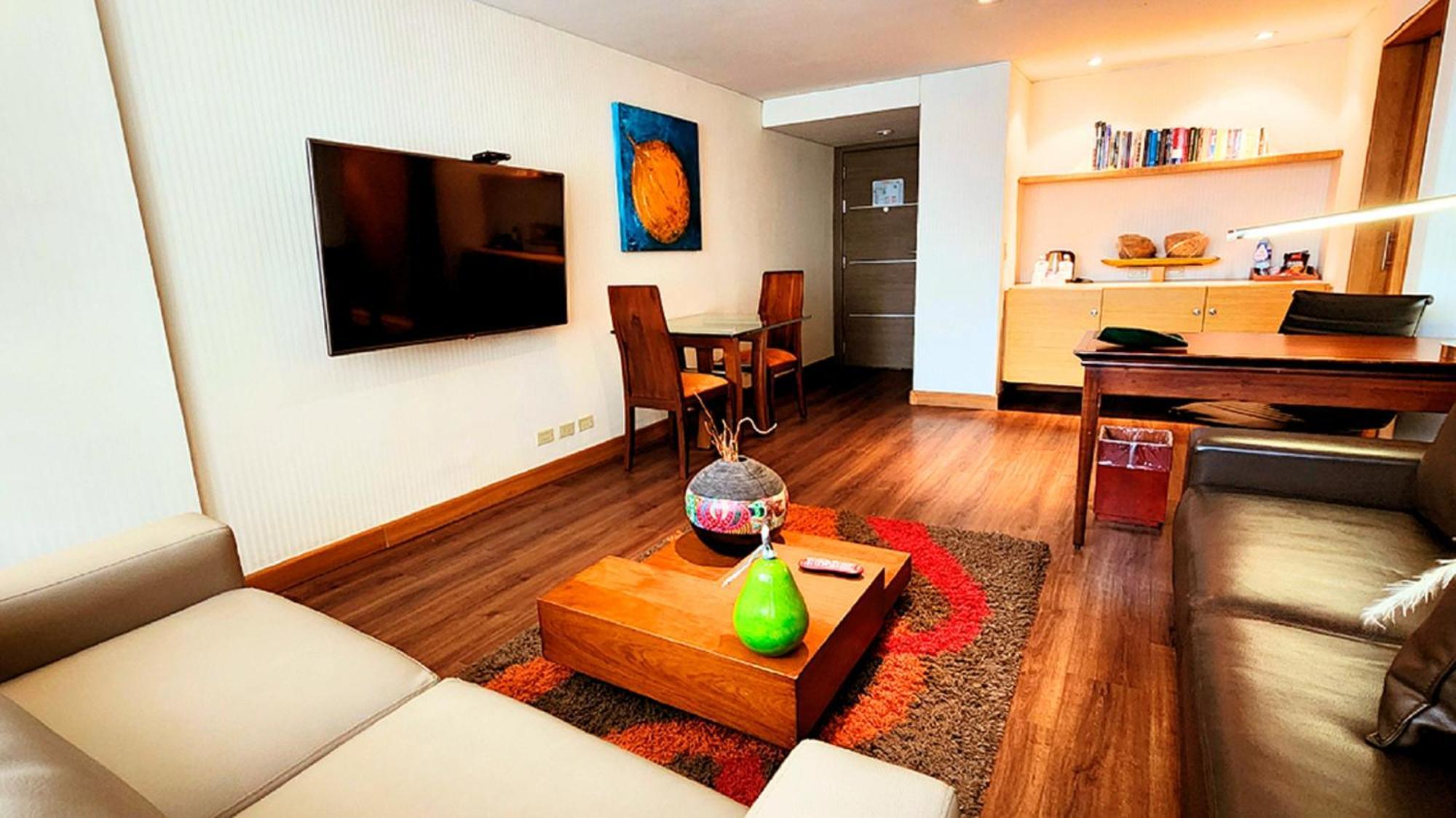 Bogota Plaza Hotel Εξωτερικό φωτογραφία A living room