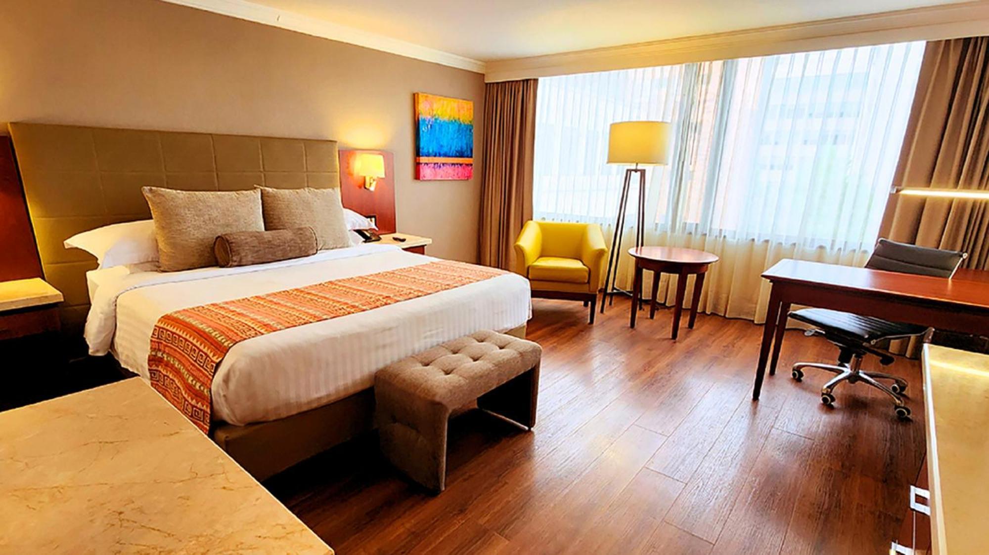 Bogota Plaza Hotel Εξωτερικό φωτογραφία A room at the hotel